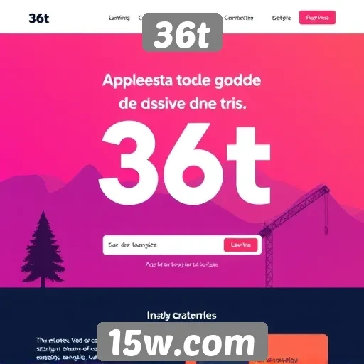 Explorando a usabilidade e design do site 36t