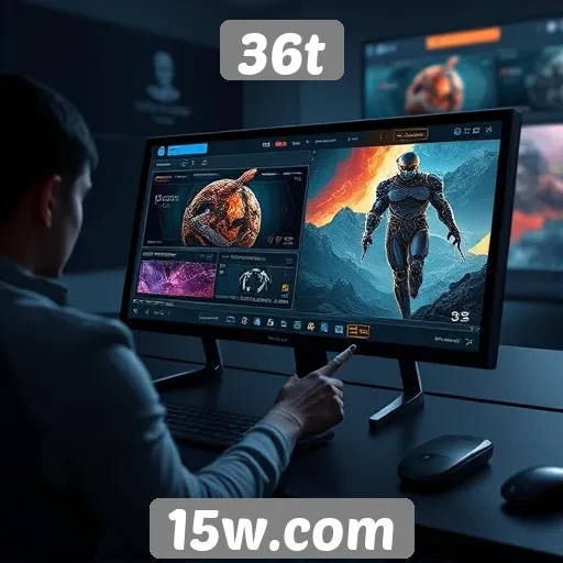 Exploração da interface de usuário do 36t